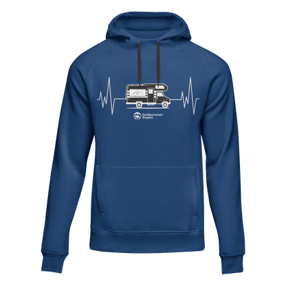 Camping Cardiogram Unisex Hoodie by Outdoorzees