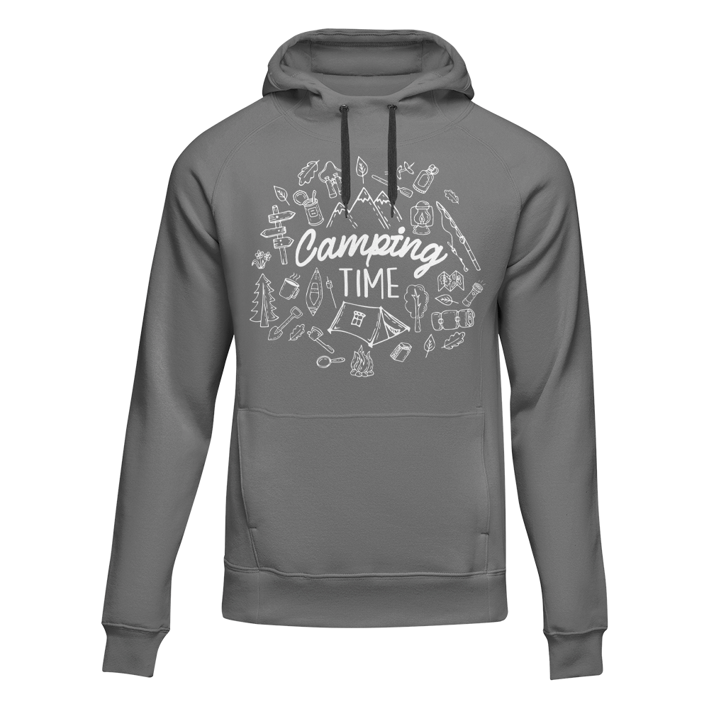 Camping Elements Unisex Hoodie by Outdoorzees