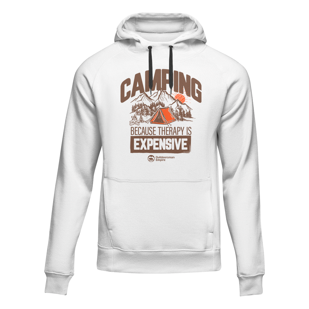 Camping No Expensive Unisex Hoodie by Outdoorzees
