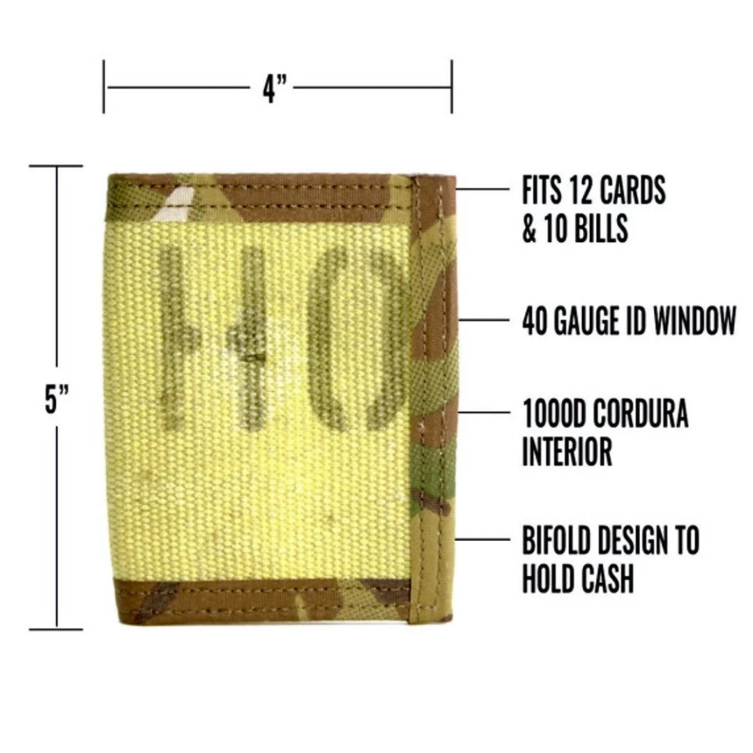 Captain Wallet - Combat Leather Edition by Recycled Firefighter