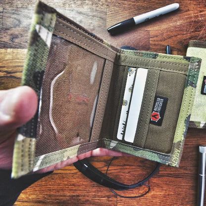 Captain Wallet - Combat Leather Edition by Recycled Firefighter