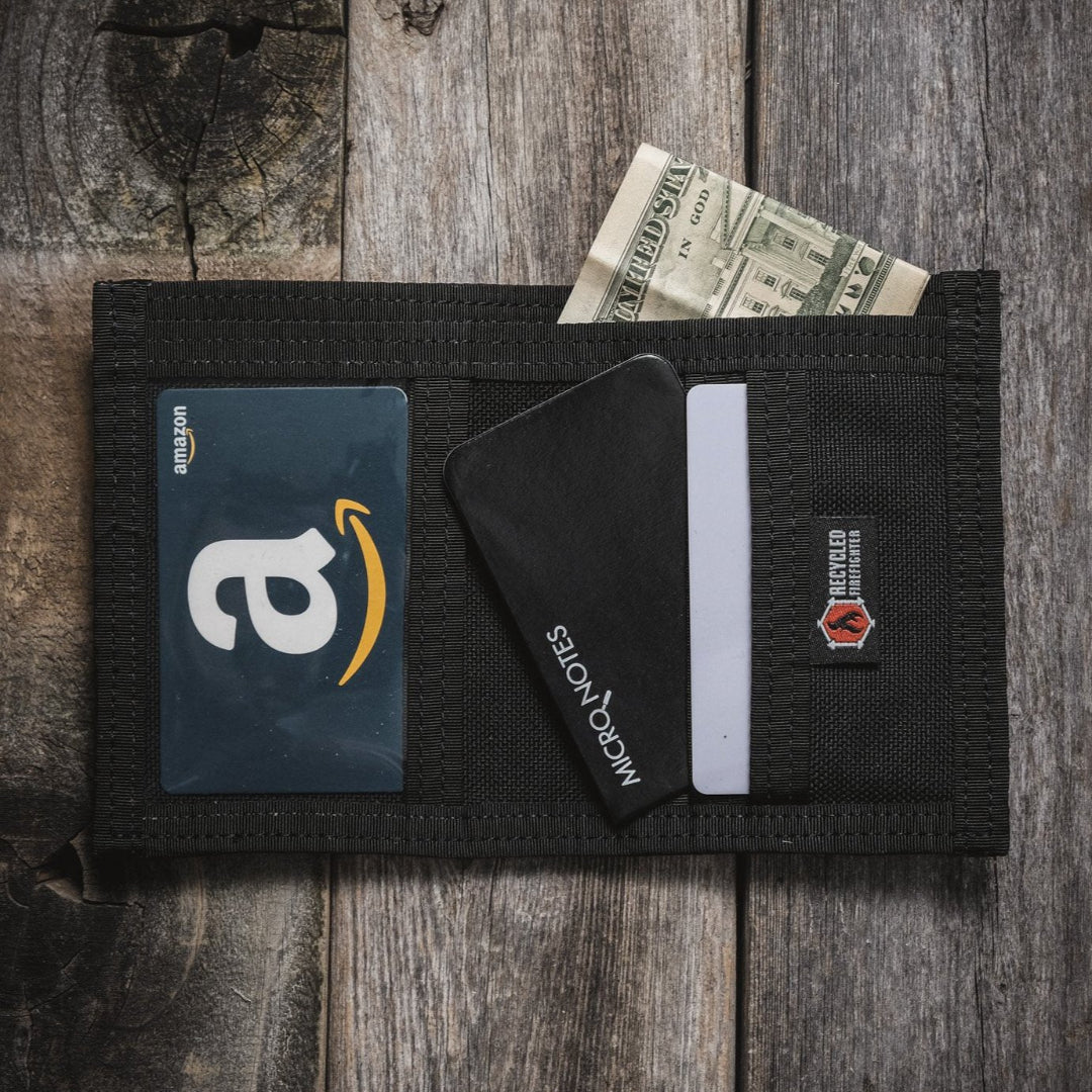 Captain Wallet - Combat Leather Edition by Recycled Firefighter