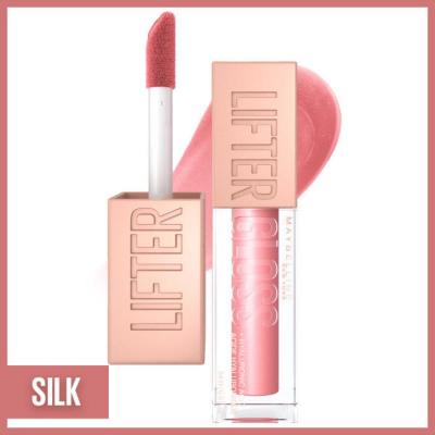 Maybelline Lifter Gloss: Hyaluronic Acid Hydrating Lip Gloss for Plump, Smooth Lips | Non-Sticky Formula - Silk Shade by Beauty Care Bag