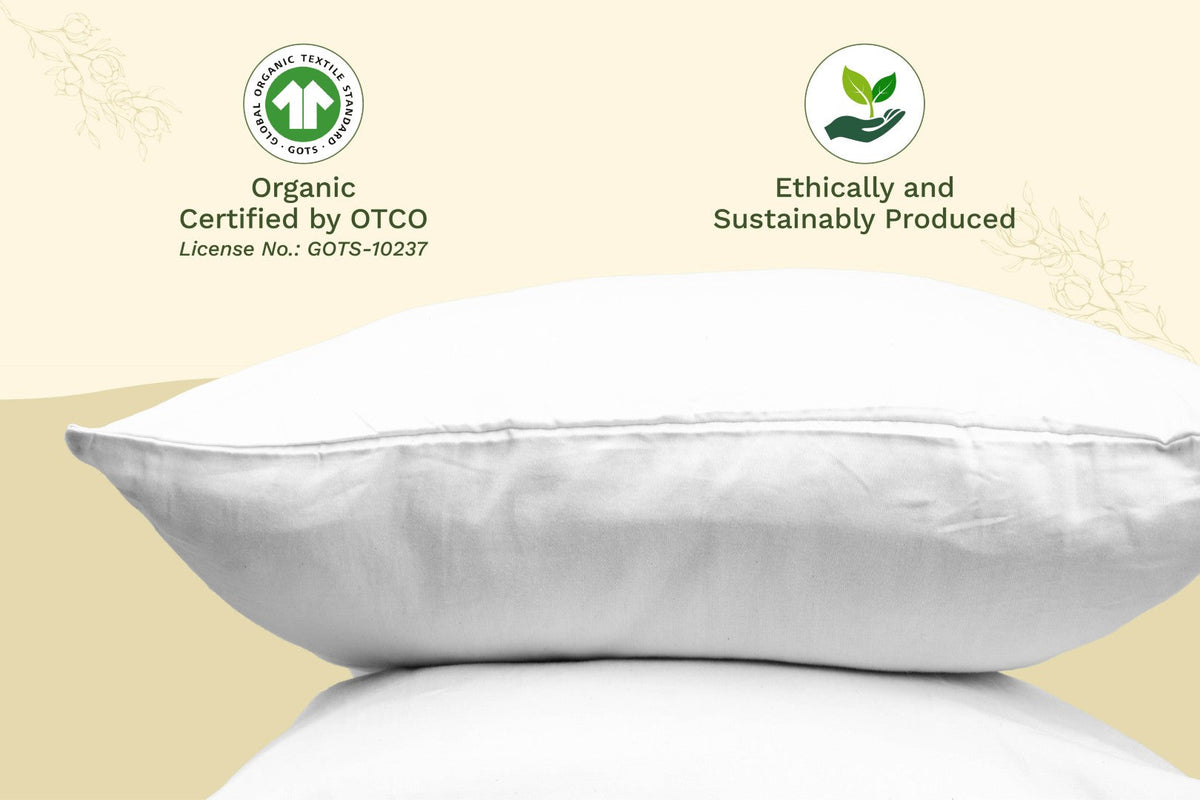 Organic Sateen Pillowcases by Organic Cotton Mart