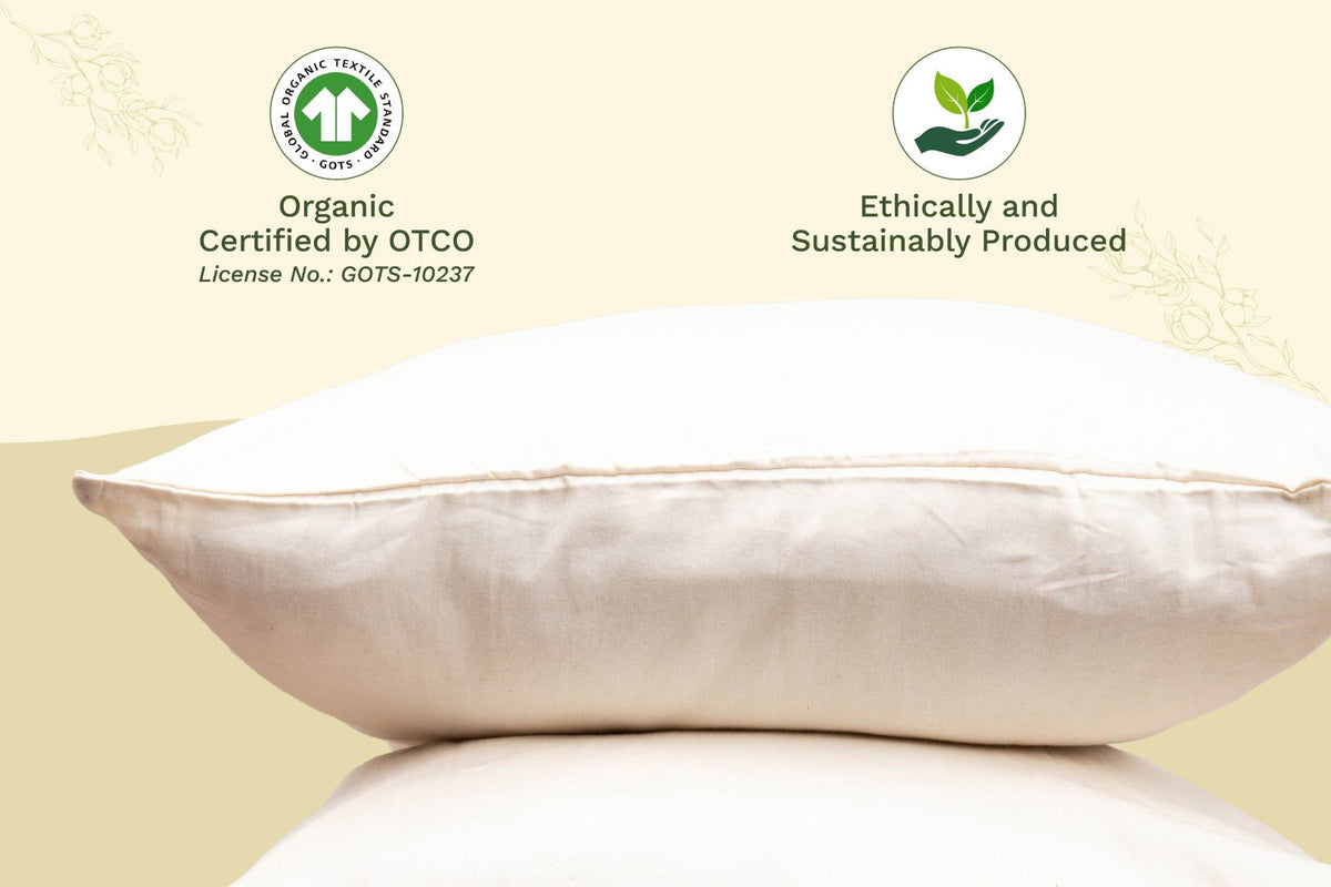 Organic Sateen Pillowcases by Organic Cotton Mart