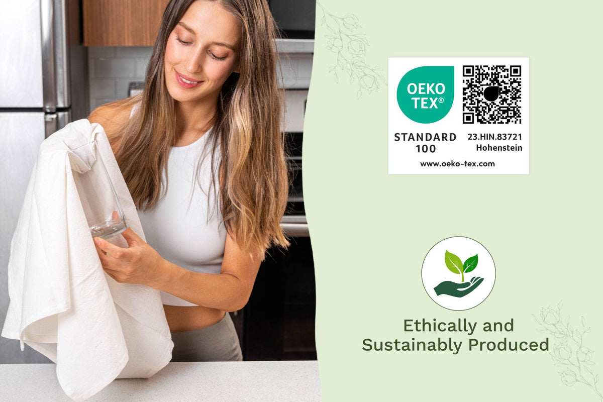 Flour Sack Kitchen Towels by Organic Cotton Mart