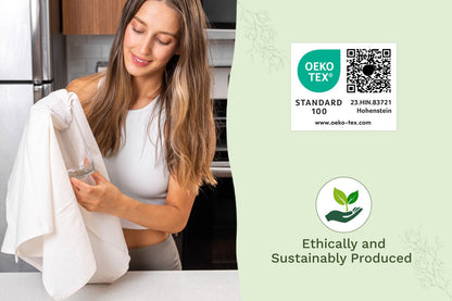 Flour Sack Kitchen Towels by Organic Cotton Mart