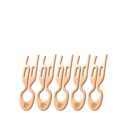 Fiona Franchimon No 1 Hairpin Peach Fuzz 5-Pack by Beauty Care Bag