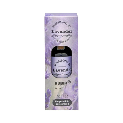 Rubin Licht Lavender Essential Oil for Calming Aromatherapy 10 ml by Beauty Care Bag