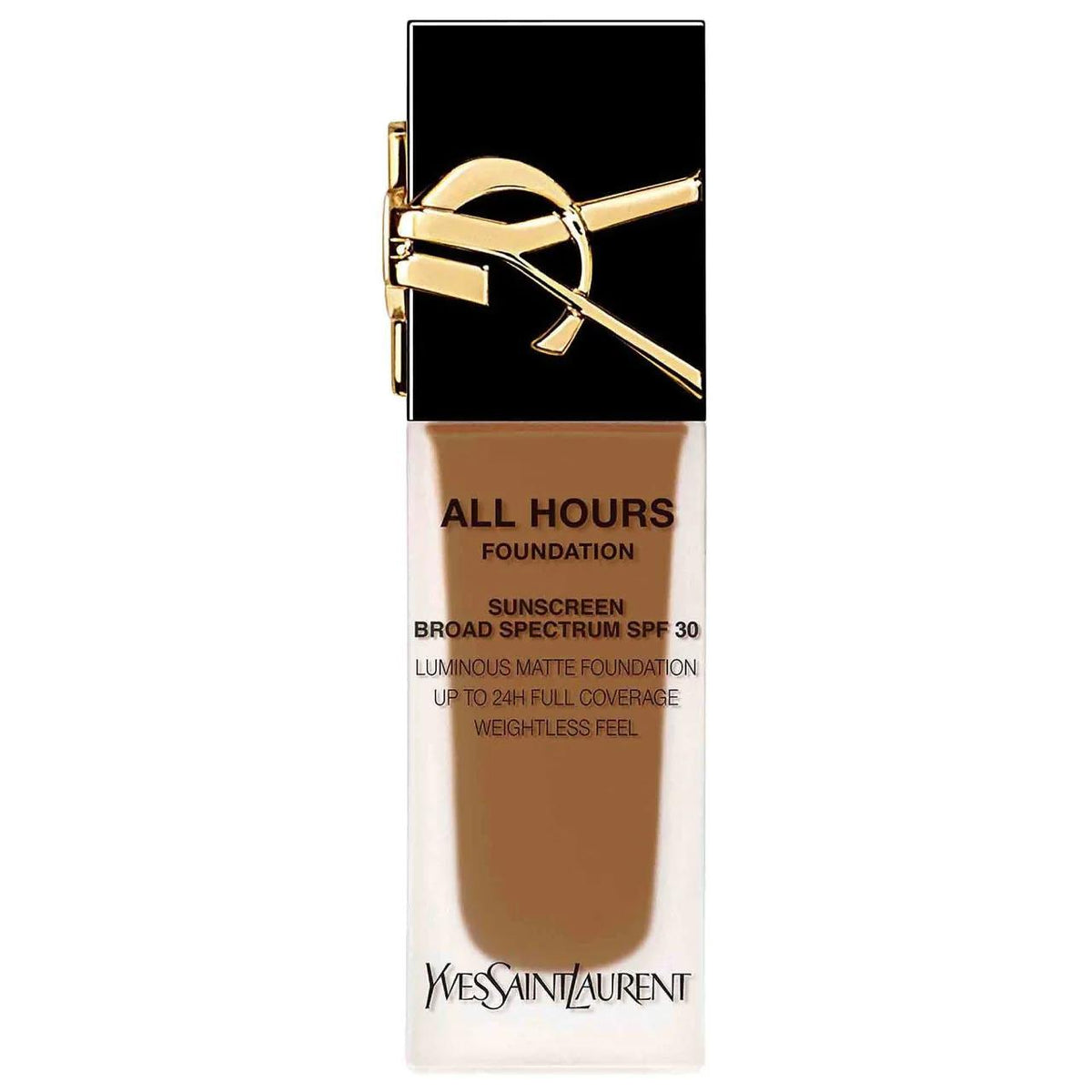 All Hours - Long-Lasting Liquid Foundation with Hyaluronic Acid & SPF 30 - Full Coverage, Matte Finish by Beauty Care Bag