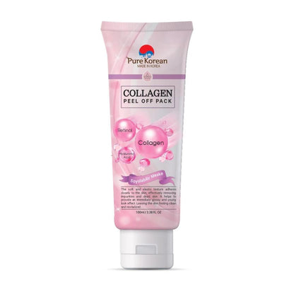 Pure Korean Collagen Peel-Off Mask for Firming Skin 100ml by Beauty Care Bag