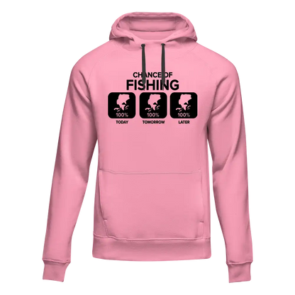 Chance of Fishing Unisex Hoodie by Outdoorzees