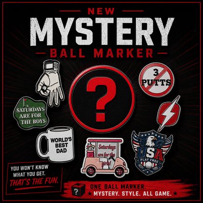MYSTERY BALL MARKER by SHOCK'D Golf Balls