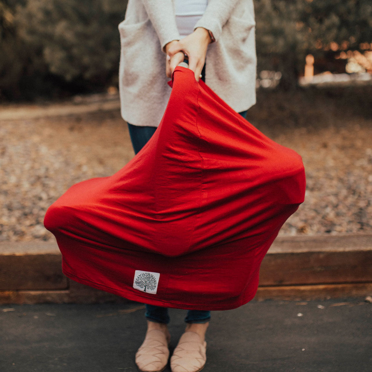 Multi-use Cover, Cherry by Parker Baby Co.
