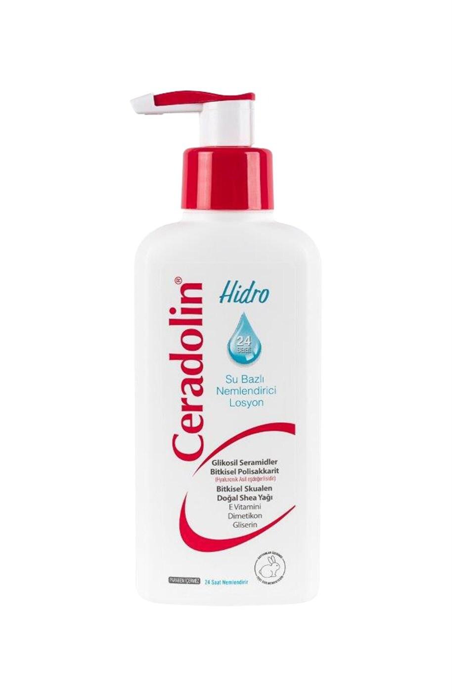 Ceradolin water-based moisturizing body lotion for dry skin, 6.76 fl oz