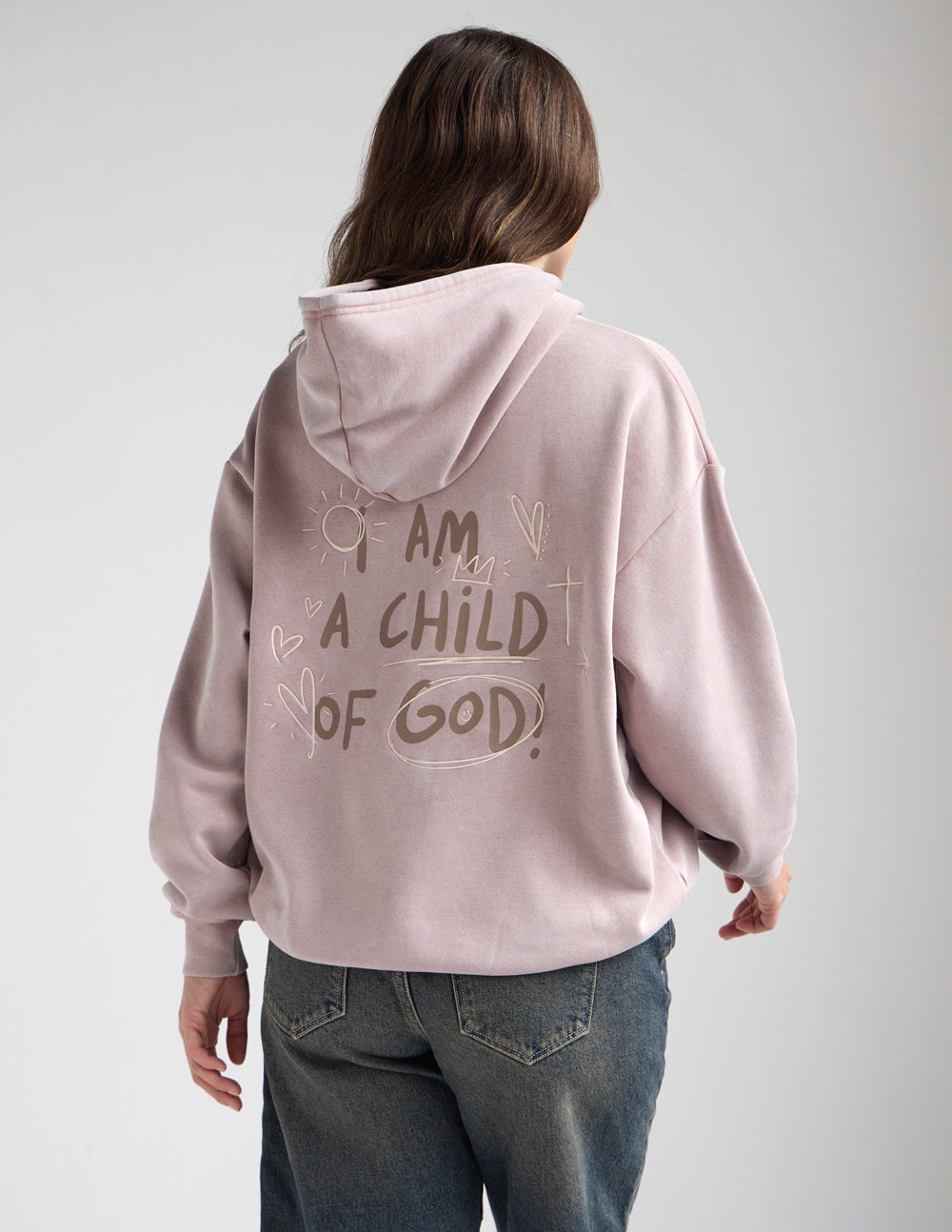 Child of God Brown Unisex Hoodie by Elevated Faith
