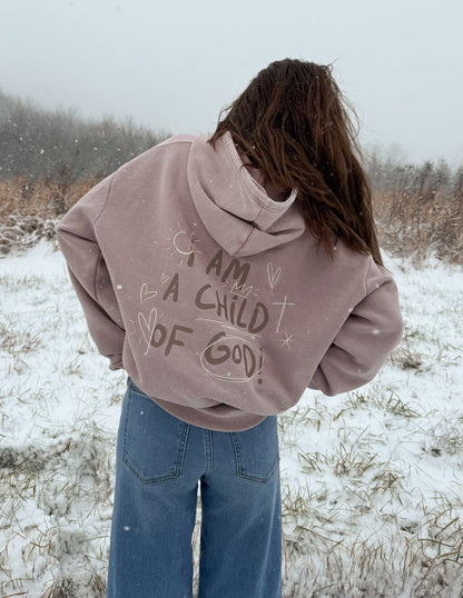 Child of God Brown Unisex Hoodie by Elevated Faith