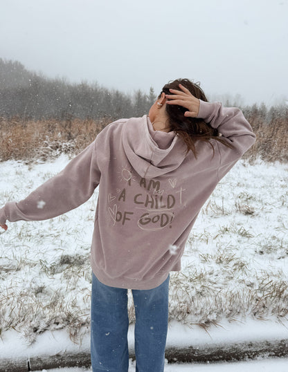 Child of God Brown Unisex Hoodie by Elevated Faith