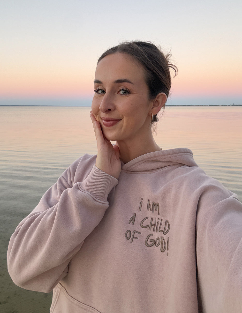 Child of God Brown Unisex Hoodie by Elevated Faith