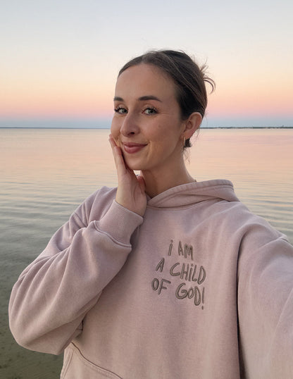 Child of God Brown Unisex Hoodie by Elevated Faith