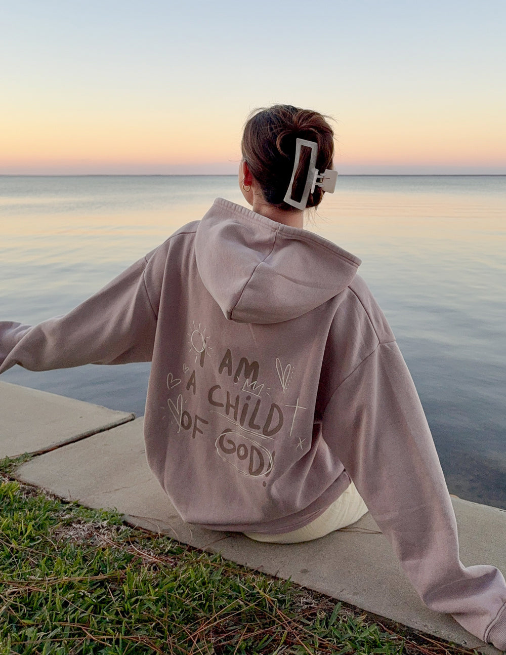 Child of God Brown Unisex Hoodie by Elevated Faith