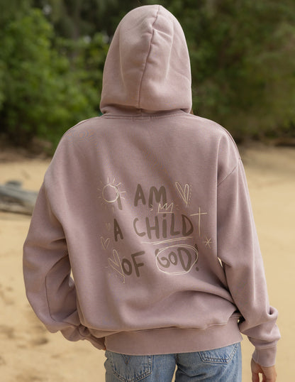 Child of God Brown Unisex Hoodie by Elevated Faith
