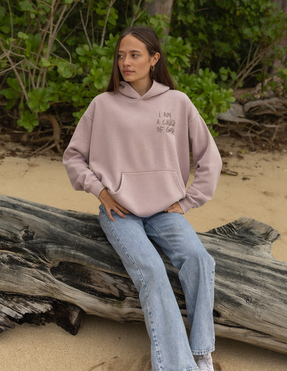 Child of God Brown Unisex Hoodie by Elevated Faith