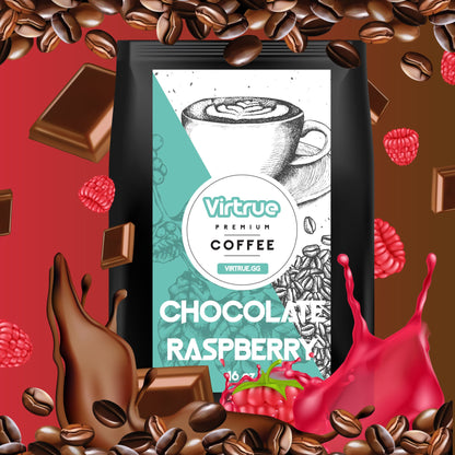 Chocolate Raspberry flavored coffee – view 2