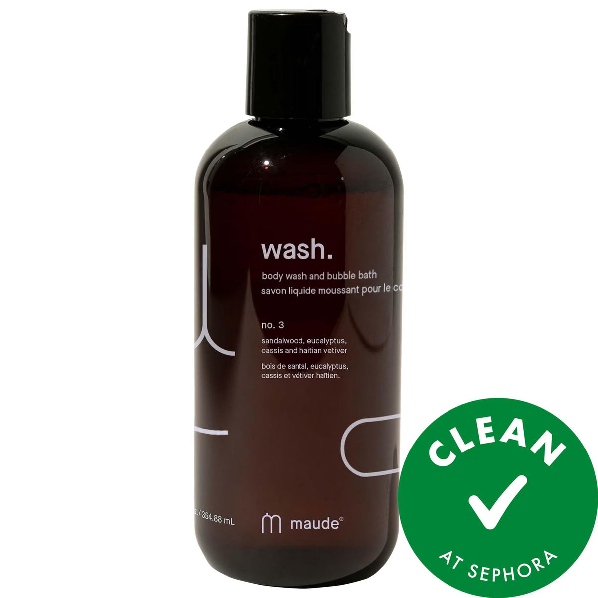 Wash pH-balanced body wash and bubble bath