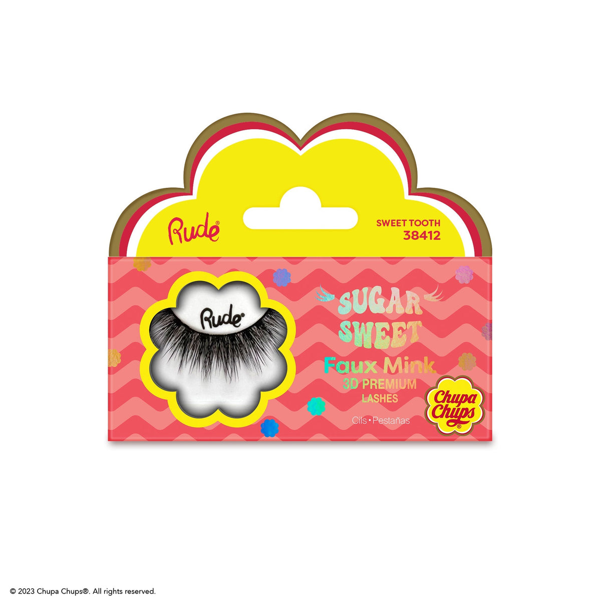 RUDE Chupa Chups Sugar Sweet Faux Mink Lashes - Sweet Tooth by Avera Group