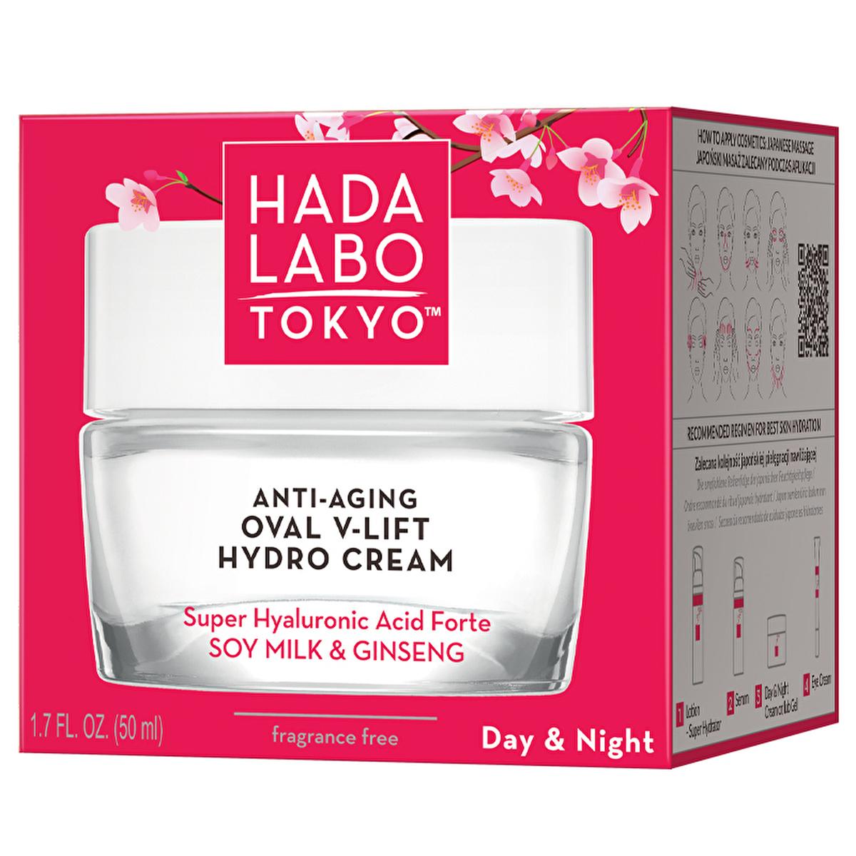 Hada Labo Tokyo Anti-Wrinkle Hydrating Face Cream - Super Hyaluronic Acid Moisturizer for Radiant, Younger-Looking Skin by Beauty Care Bag