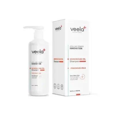 Veela Moisturizing Shampoo - Silicone & Paraben-Free Hydrating Hair Care for Dry Damaged Hair, 16.91 fl oz by Beauty Care Bag