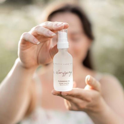 Clarifying Cleansing Oil for Acne-Prone Skin by Pretty farm girl