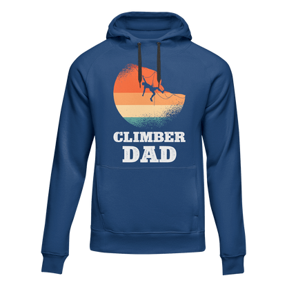 Climber Dad Unisex Hoodie by Outdoorzees