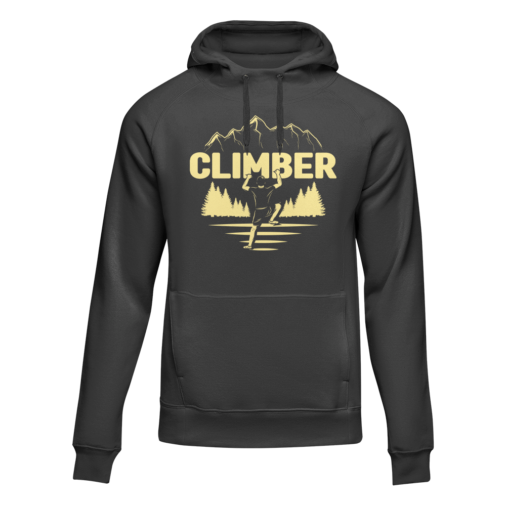 Climber Unisex Hoodie by Outdoorzees
