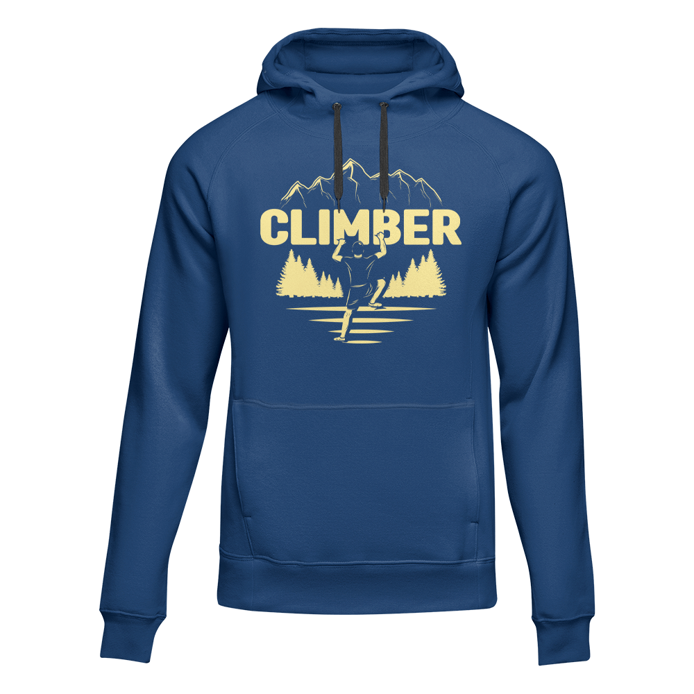 Climber Unisex Hoodie by Outdoorzees
