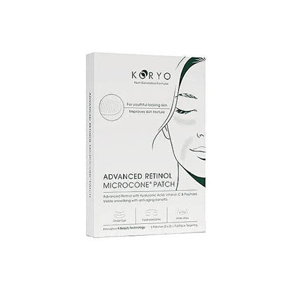 Koryo Advanced Retinol Microcone Patch for Smooth Skin 6-Pack by Beauty Care Bag