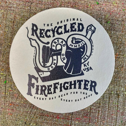 Coaster by Recycled Firefighter