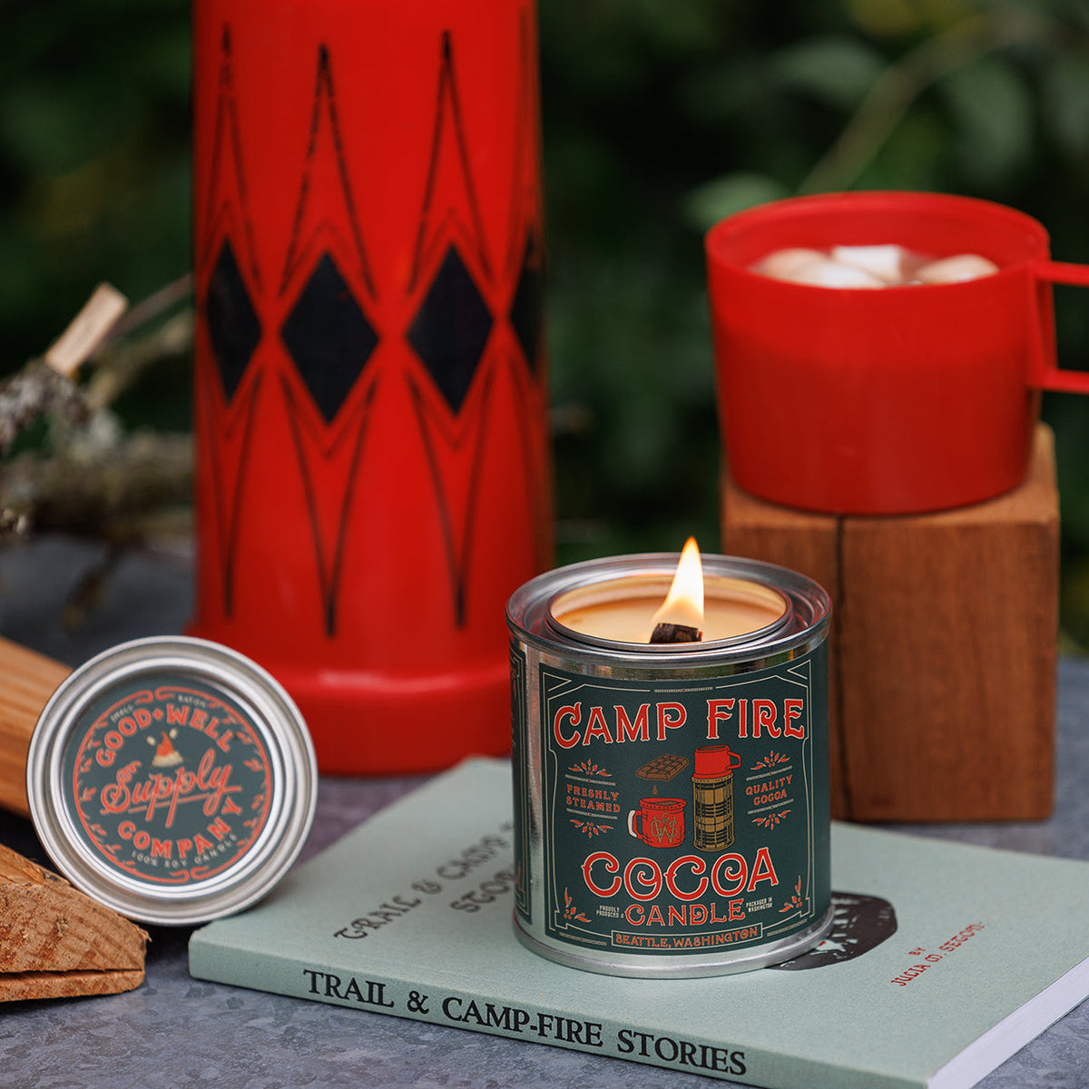 Campfire Cocoa Candle by Good & Well Supply Co.