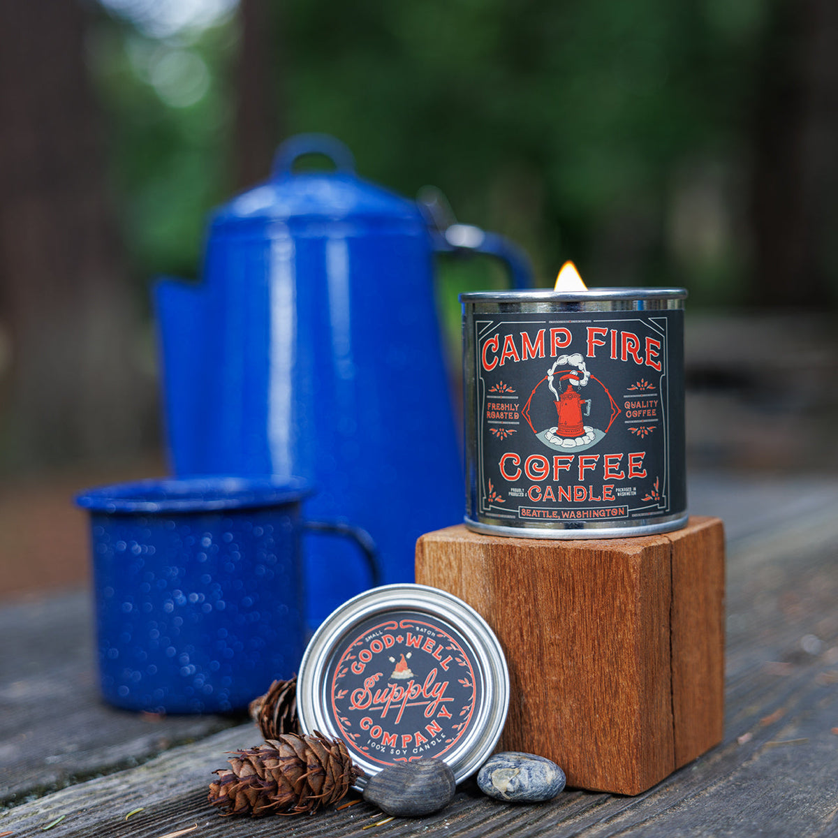 Campfire Coffee Candle by Good & Well Supply Co.