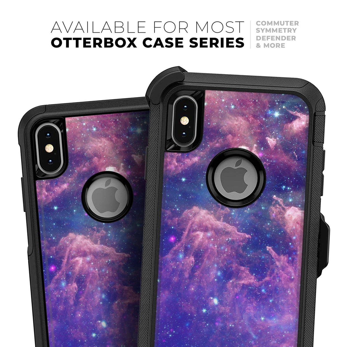 Colorful Nebula - Skin Kit for the iPhone OtterBox Cases by Blue Leto