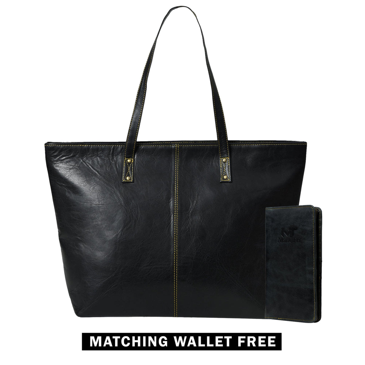 Kim & Blair Combo - Black by Classy Leather Bags
