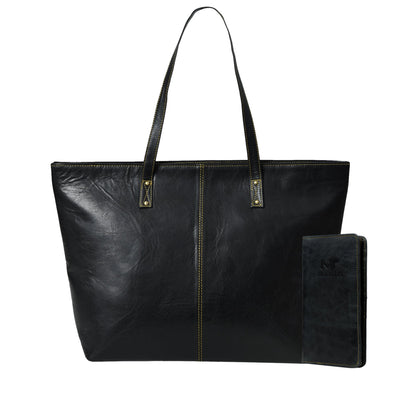 Kim & Blair Combo - Black by Classy Leather Bags
