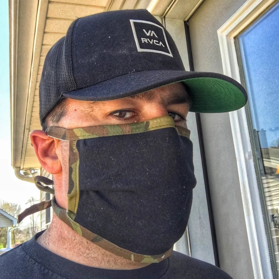 Cotton Shop Mask by Recycled Firefighter