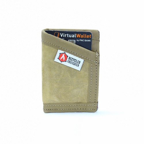 Sergeant Wallet - Combat Boot Leather Edition by Recycled Firefighter