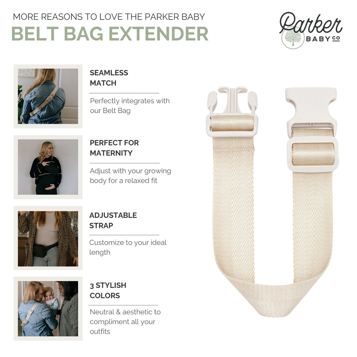 Belt Bag Extension by Parker Baby Co.