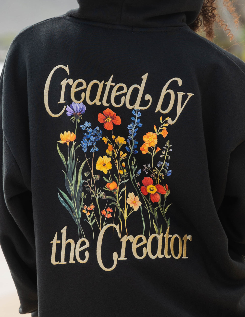 Created by the Creator Unisex Hoodie by Elevated Faith