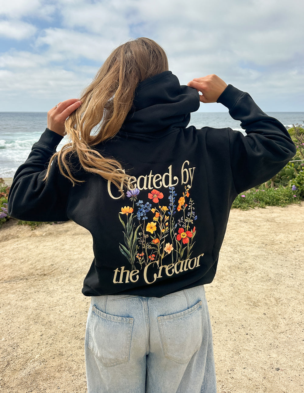 Created by the Creator Unisex Hoodie by Elevated Faith