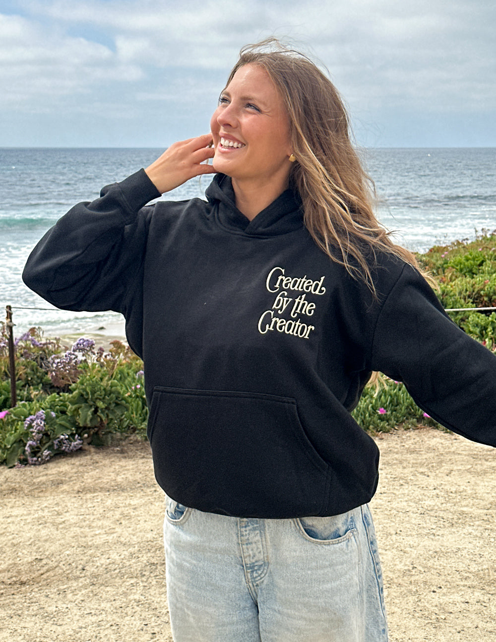 Created by the Creator Unisex Hoodie by Elevated Faith
