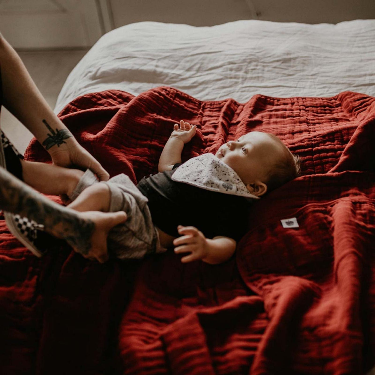 Crimson Quilt by Parker Baby Co.